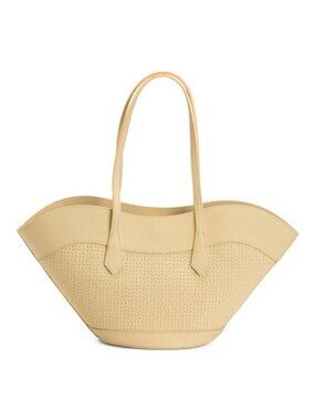CHEVAL Made In Italy Leather Medium Tulip Tote